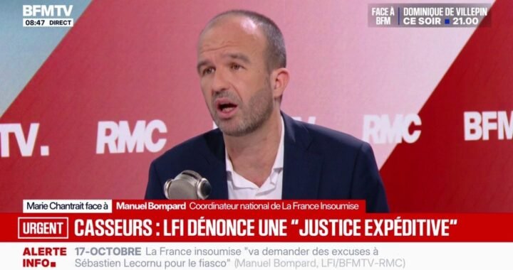 Manuel Bompard, coordinateur national LFI, confirme la saisine à venir de la Cour de justice de la République après les révélations de Mediapart